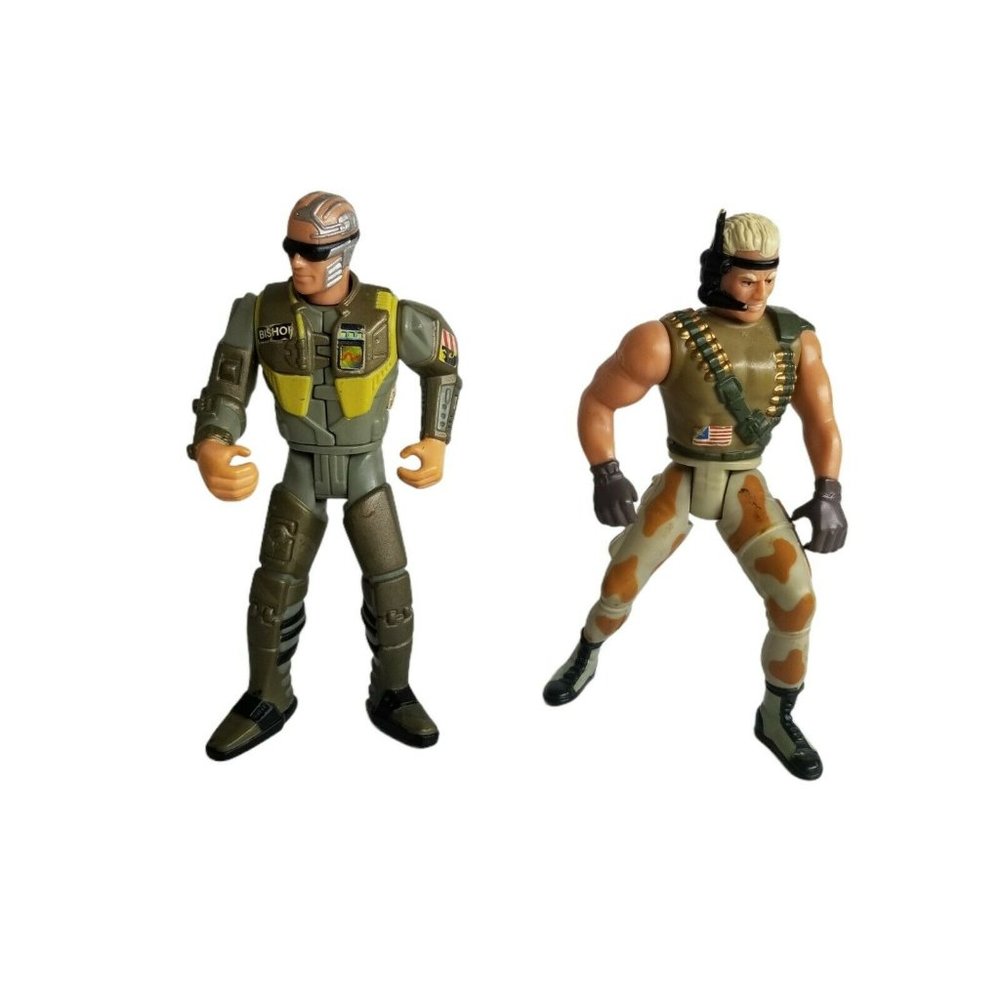 Aliens Space marine Drake & Bishop 1992 Kenner Vintage Action Figure Lot of 2